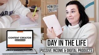 Exciting NEW Product & Passive Income Projects  a day in the life