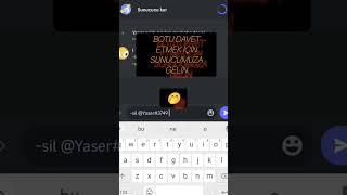 discord sunucu patlatma bot