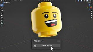 How I Make Custom LEGO Heads in Blender - Iconface Addon