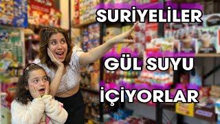 Suriye Bakkalında Alışveriş / Şok Olduk ! | Gözde Yıldız Hira