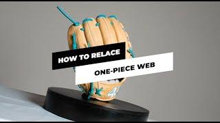 How to relace a one-piece web | 44 Pro Custom Gloves