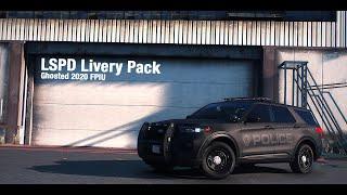 Ghosted LSPD Livery | Ghosted 2020 FPIU