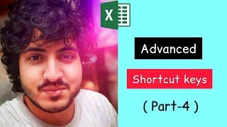 Advanced Excel Shortcut Keys Part - 4 | MUKUL JAIN