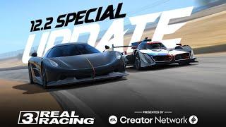 @RealRacingEA 12.2 Special Update | New Cars | 11th Anniversary | EA Creator Network