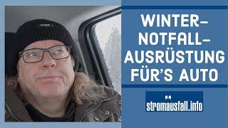 Tipps für die Winter-Notausrüstung im Auto | Was ich unterwegs so dabei habe. Viel zu viel?