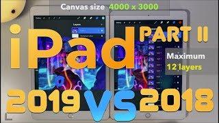 Part 2: 2019 iPad 7 3GB vs 2018 iPad 6 2GB : Ram Comparison 4K 60fps [Shot on iPhone 11]