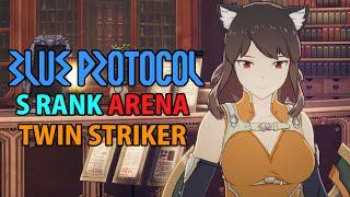 Blue Protocol Twin Striker Gameplay Skills and Combos S Rank Arena
