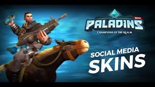 Paladins - Free YouTube, Facebook, & Twitter Skins!