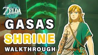 How to do Gasas Shrine | Walkthrough ► Zelda: Tears of the Kingdom