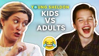 Young Sheldon: Kids vs Adults Bloopers | OSSA Movies