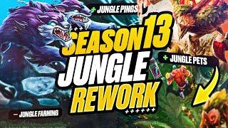 MASSIVE Season 13 JUNGLE Rework Revealed! (Everything You Need To Know About The Jungle Changes)