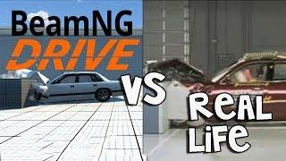 BeamNG vs Real Life (Side by Side Footage)