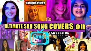 OMETV/OMEGLE:Singing to Strangers ULTIMATE SAD SONG COVERS which touch the Heart by@JongMadaliday