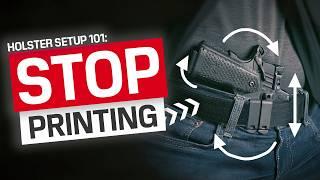 Holster Setup 101: Balancing Concealment and Comfort for Concealed Carry