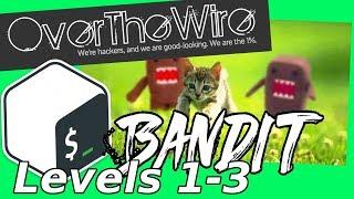 Linux Hacking: SSHPass & File Spaces | Bandit: OverTheWire (Levels 1-3)