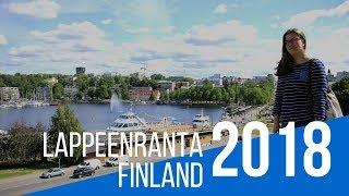 TRAVEL VLOG: FINLAND LAPPEENRANTA SUMMER 2018 - CITY CENTER; HARBOUR & FORTRESS