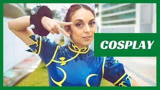 Walking through Japan Weekend in a Chun-Li LATEX COSPLAY