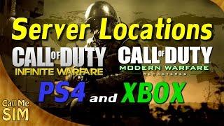 Dedicated Server Locations for Infinite Warfare and MWR | SimJC74 Dedicated Server Locations