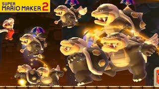 SUPER MARIO MAKER 2 - KOOPALINGS BOSS RUSH, FIGHT & TRADITIONAL STANDARD STAGES [Nintendo Switch]