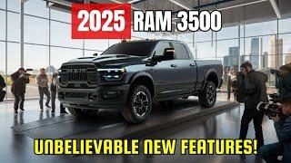 2025 RAM 3500 Shocks the Truck World with Unbelievable Features!