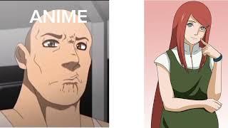 ANIME VS REDDIT kushina edit