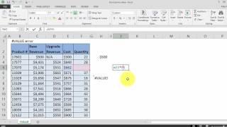 How to fix #VALUE error in your Excel formulas