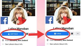 How to Activate the Follow Button on a Facebook Profile #facebookfollowbutton#facebook