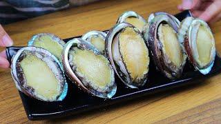 This is the correct way of abalone. ,crisp and springy, You'll find that you buy less