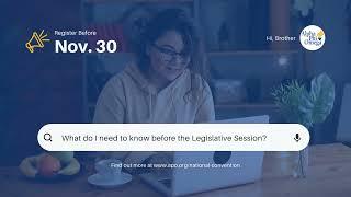 What Do I Need to Know Before the Legislative Session
