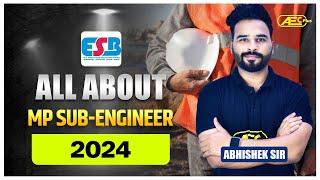 MP Sub Engineer Vacancy 2024  | MP Sub Engineer Syllabus & Exam Pattern | Complete Information