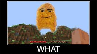 Minecraft wait what meme part 342 realistic minecraft Gegagedigedagedago nugget