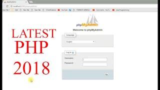 PHPMYADMIN | LOGIN USERNAME and PASSWORD | WAMP2018