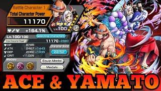 ACE & YAMATO GAMEPLAY | ONE PIECE BOUNTY RUSH | OPBR