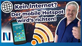 Das Samsung-Smartphone als Internet-Hotspot nutzen – sogar mit Einmalpasswort für Freunde!