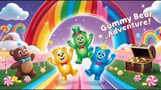 Gummy Bear Adventure Song  | Fun Candy World for Kids | Best Nursery Rhyme  #kidssong #viralvideo