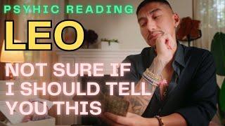 LEO NOT SURE IF I SHOULD TELL YOU THIS JULY TAROT LEO HOROSCOPE