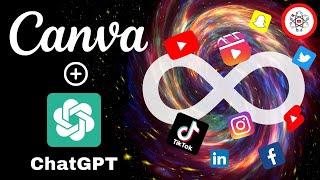 Chat GPT + Canva : Créer du contenu à l'INFINI pour tes Réseaux Sociaux