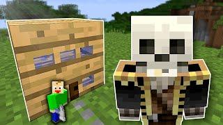 We SHRUNK & Built a House in a Block! - Minecraft Multiplayer Gameplay