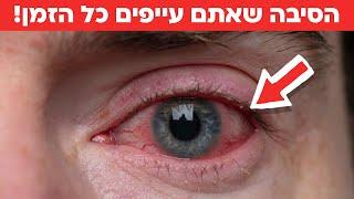 3 חוסרים תזונתיים שעלולים לגרום לעייפות