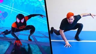 Spider-Man: Into the Spider-Verse Stunts In Real Life