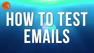 How to use automated tests to test emails - MailTrap, MailCatcher, Laravel