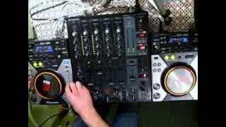 dj Kristof electro house set  || pioneer CDJ-400 & behringer  djx 750