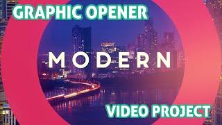 Modern Graphic Opener Intro Video || By GreenPedia