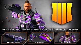 NEW Black Ops 4 TWITCH PRIME LOOT DETAILS!