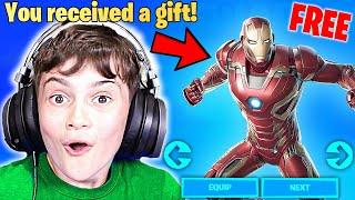 Gifting Little Bro *NEW* Iron Man BUNDLE! (FREE)