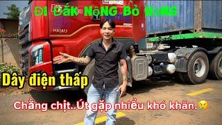 Đi đắk nông bỏ hàng-DÂY ĐIỆN chằng chịt..Út gặp nhiều khó khăn trong quá trình vận chuyển hàng hoá!