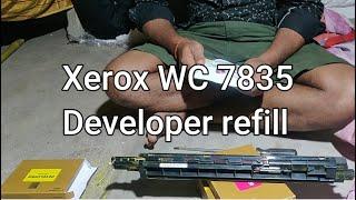 Xerox WC developer refill/wc 75xx, wc 8xx