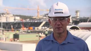 Santos GLNG's Robin van der Wegen shares his experiences