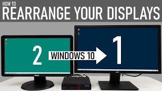 How To Adjust Your 2nd Monitor From Left To Right In Windows 10 | FOR BETTER PRODUCTIVITY (Updated)