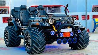 One More Modified Jeep Ready Gonig To Maharashtra Monster Tyrs with 17 Inch’s Laywheel